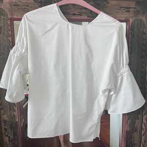 Tibi white blouse